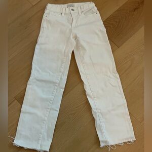 PacSun Women's White Straight Leg Jeans